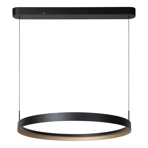 Lucide RADIANT - Pendant light - LED Dim. - CCT - 1x60W 2200K/3000K - Black - Vibes - turned off